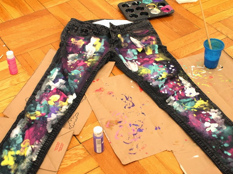 painted pants