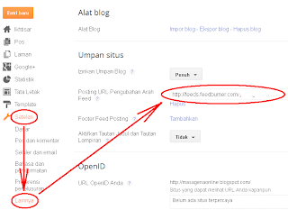 Simpan URL Feedburner Gambar Simpan URL Feedburner