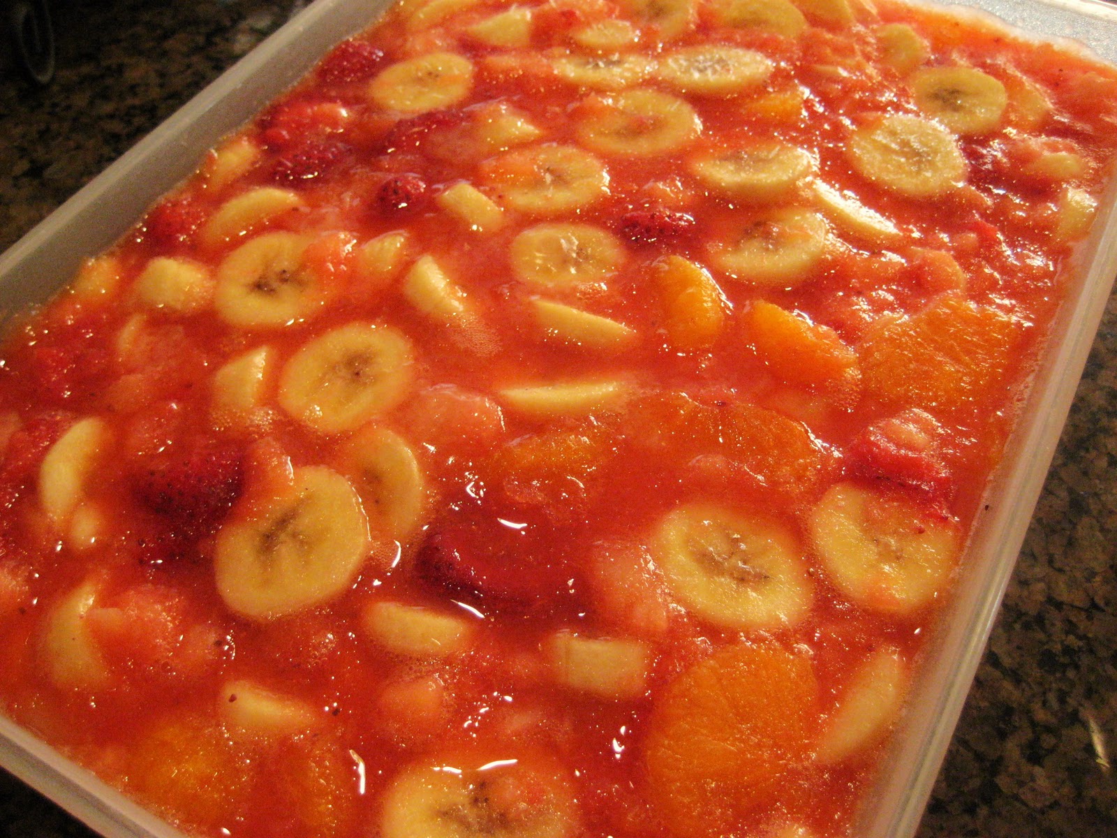 Britt's Apron Day 23 Frozen Fruit Slush