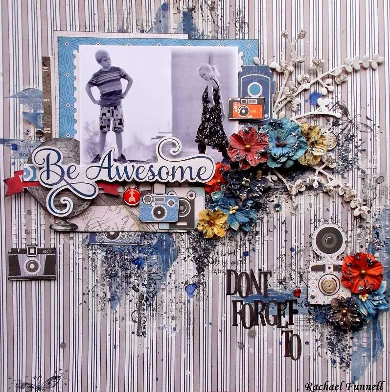 A window to my scrapping world A new video tutorial & a layout for The