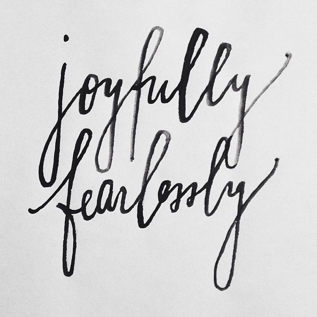 Fearless with Joy