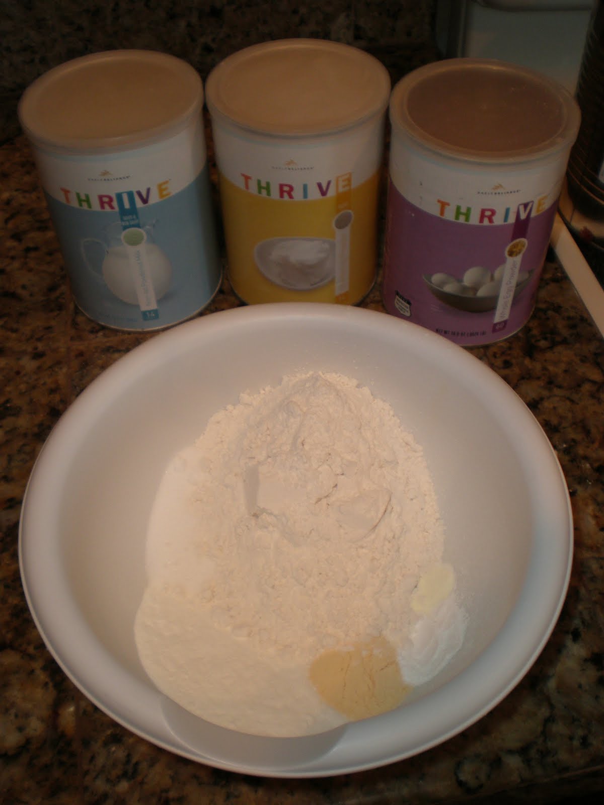 Thrive With Hemsath The Sugar Cookie experiment fun with Shortening Powder