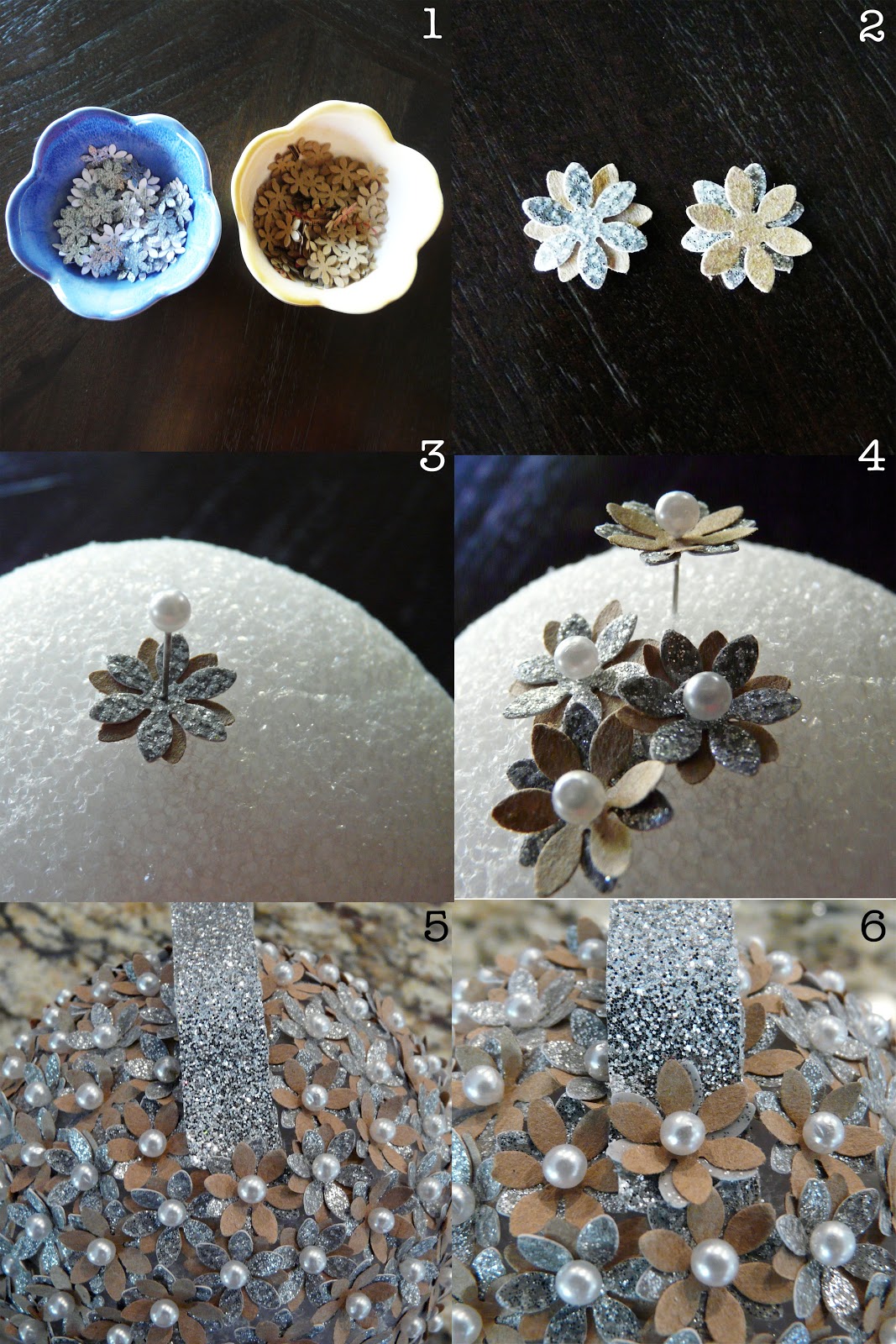 [Make] Paper Flower Pin Ornament