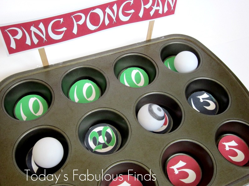Today's Fabulous Finds Kids Boredom Buster 'Ping Pong Pan' Game with