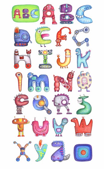 Themed Alphabet Letters To Print Themed Alphabet Letters To Print