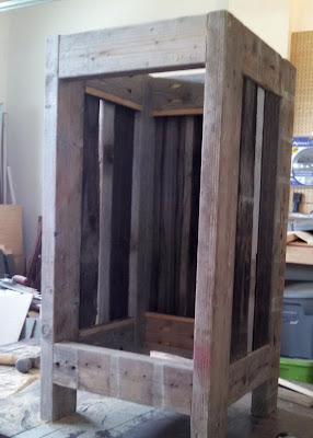 Building the cabinet box - kreg jig - pocket holes