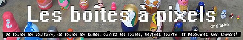 Les boîtes à pixels de grafite