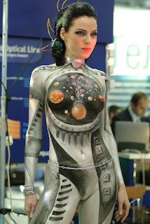 Artistic Body Painting Girl