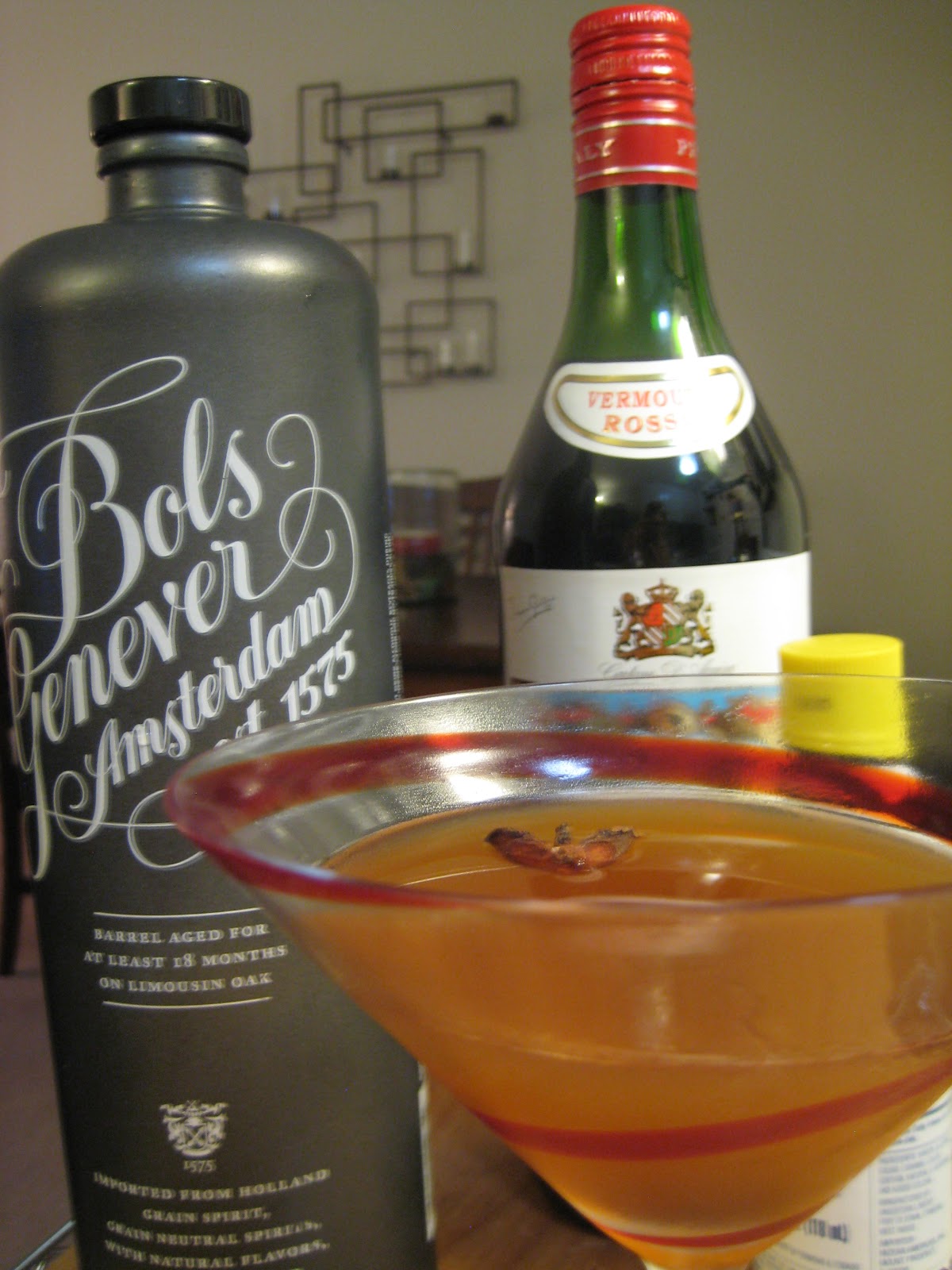 The Lush Chef Spiced Apple Cider Manhattan