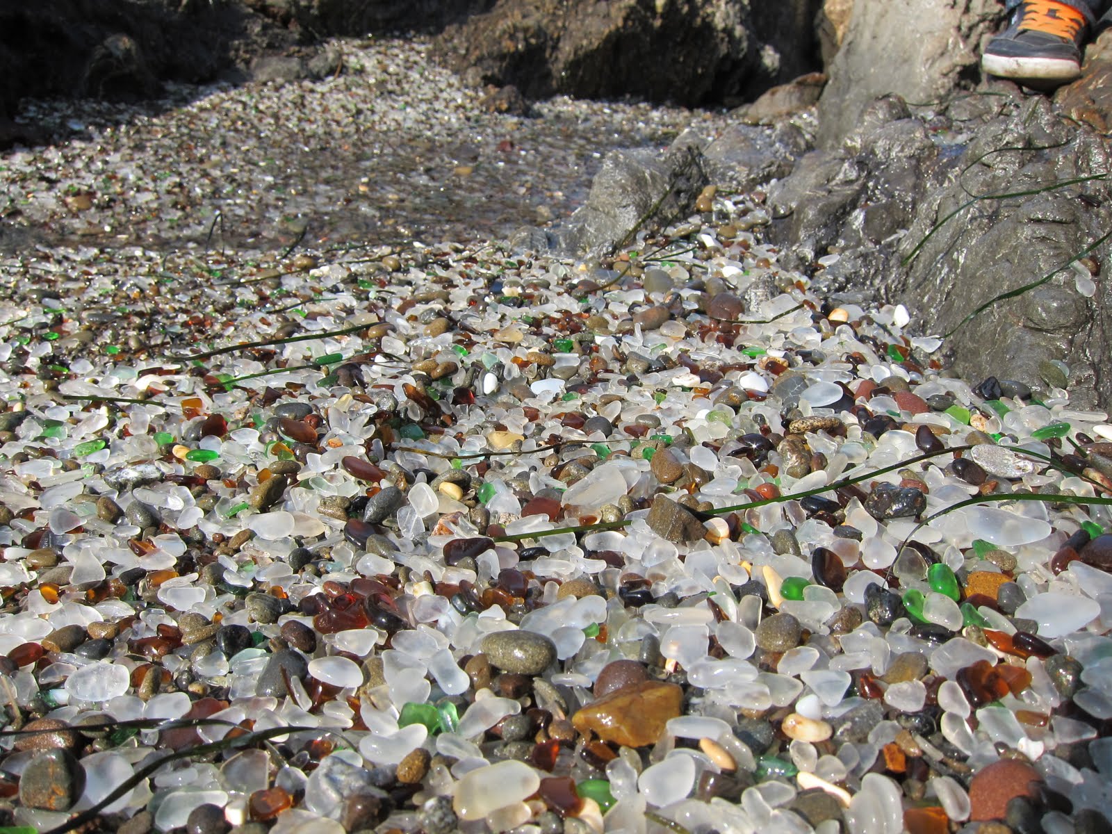 Glass Beach in Fort Bragg, CA Monterey County and Beyond