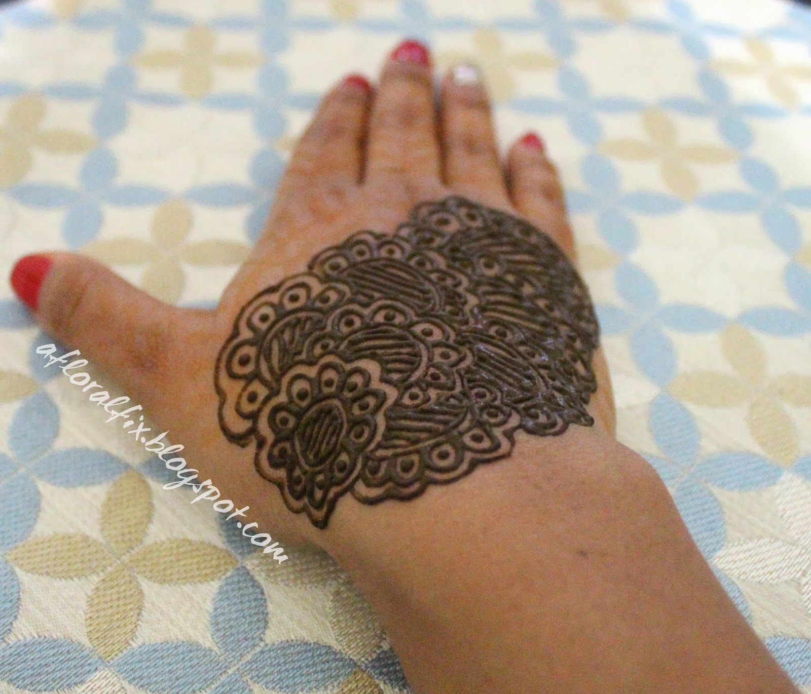 A Floral Fix Henna 2 A Floral Fix Henna 2