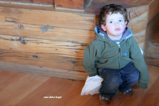 casa dulce hogar: Alrededor de la chimenea en familia