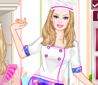 chef barbie games