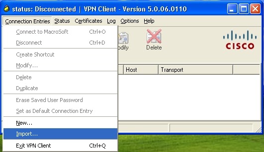 cisco vpn client batch file