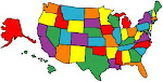 Visited States Map