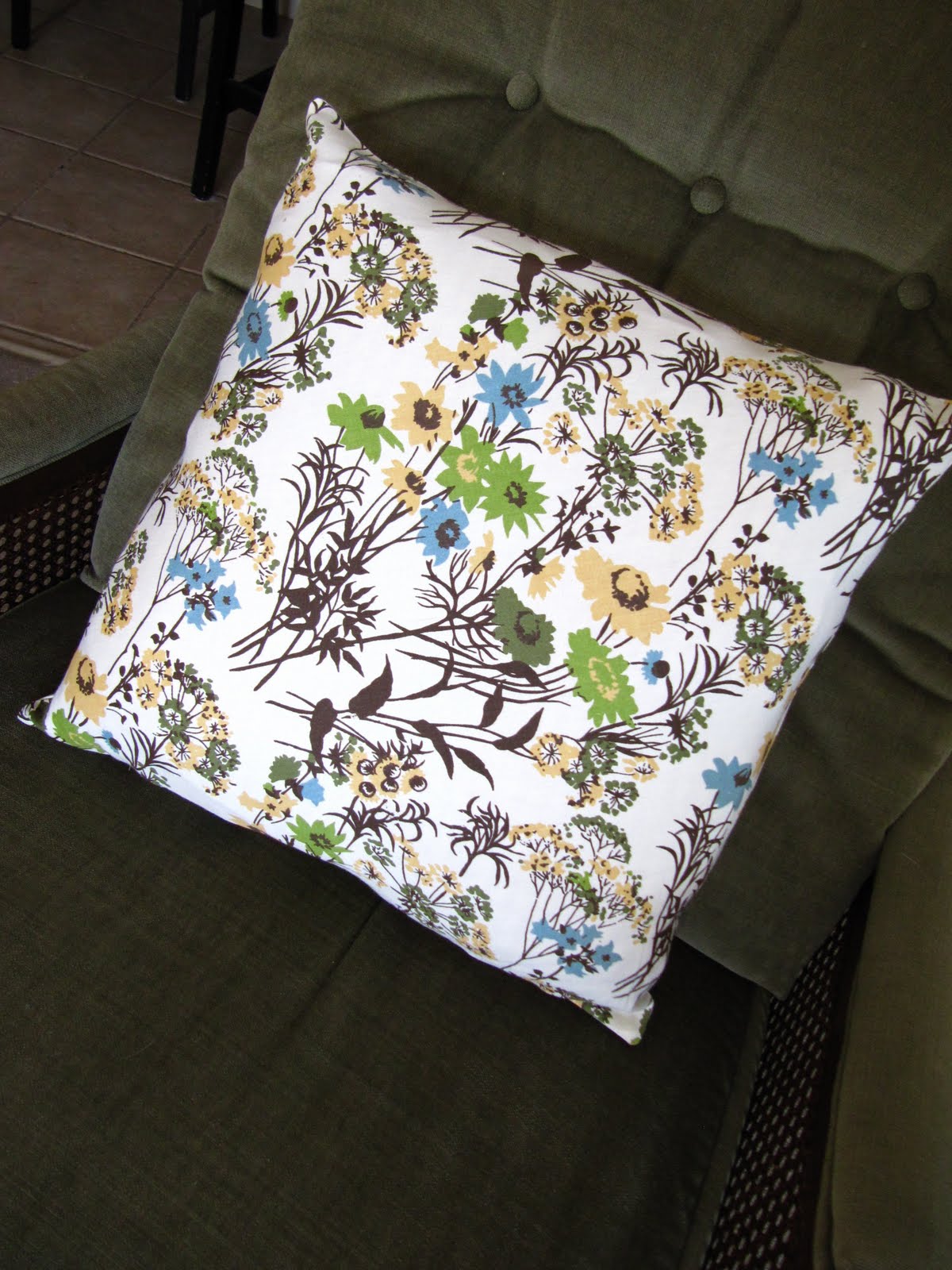 Sew Many Ways... Target Tablecloth Update...