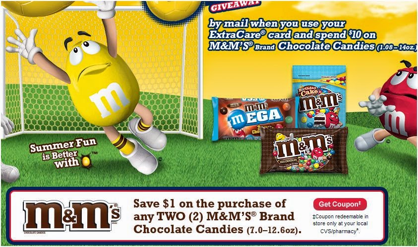 Cheap Pretzel M&Ms at CVS PLUS get a free MBall WYB 10 Worth A Single Coupon