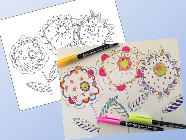 Try Printing A Few Different Coloring Pages On Thick Paper Toss In Set Of Colored Pencils Or Markers And Youve Got Yourself Nice Little
