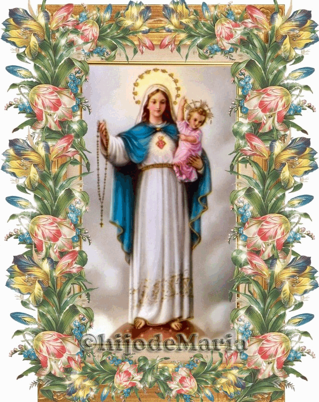 Ser devoto tuyo, oh Virgen María, es un arma saludable que da Dios a los que quiere salvar (San Luis Maria Grignion de Montfort)