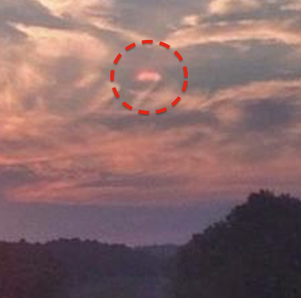 UFO SIGHTINGS DAILY: Glowing UFO Caught During Sunset In Houston, Texas