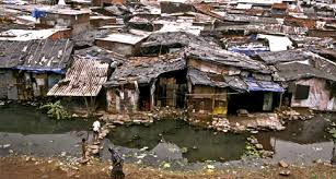slum indahnya slums mumbai mencemari