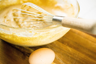 Batter for Tribute Cake www.pescetarianjournal.com