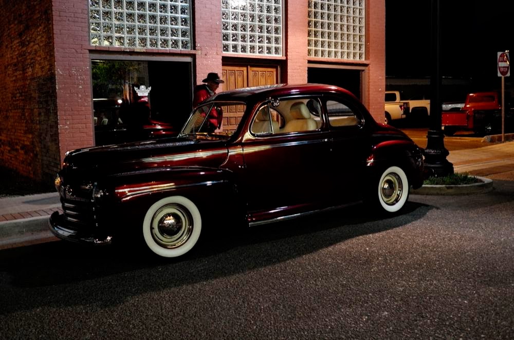 Winslow Car Show with a one way ticket on an eastbound train