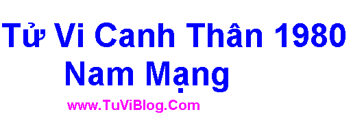 Tu Vi tuoi Canh Than 1980 Nam Mang