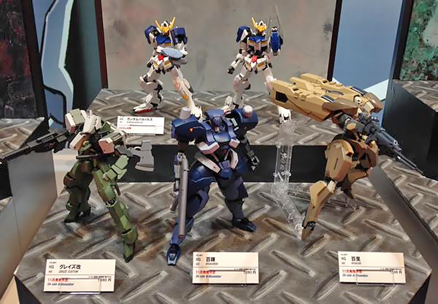 GUNDAM GUY Gundam IronBlooded Orphans 1/144 Gunpla On Display All Japan Model & Hobby Show