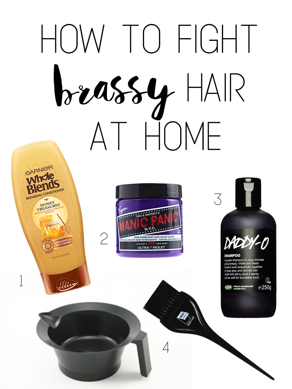 Beauty How To Fight Brassy Hair At Home Orane Boucher
