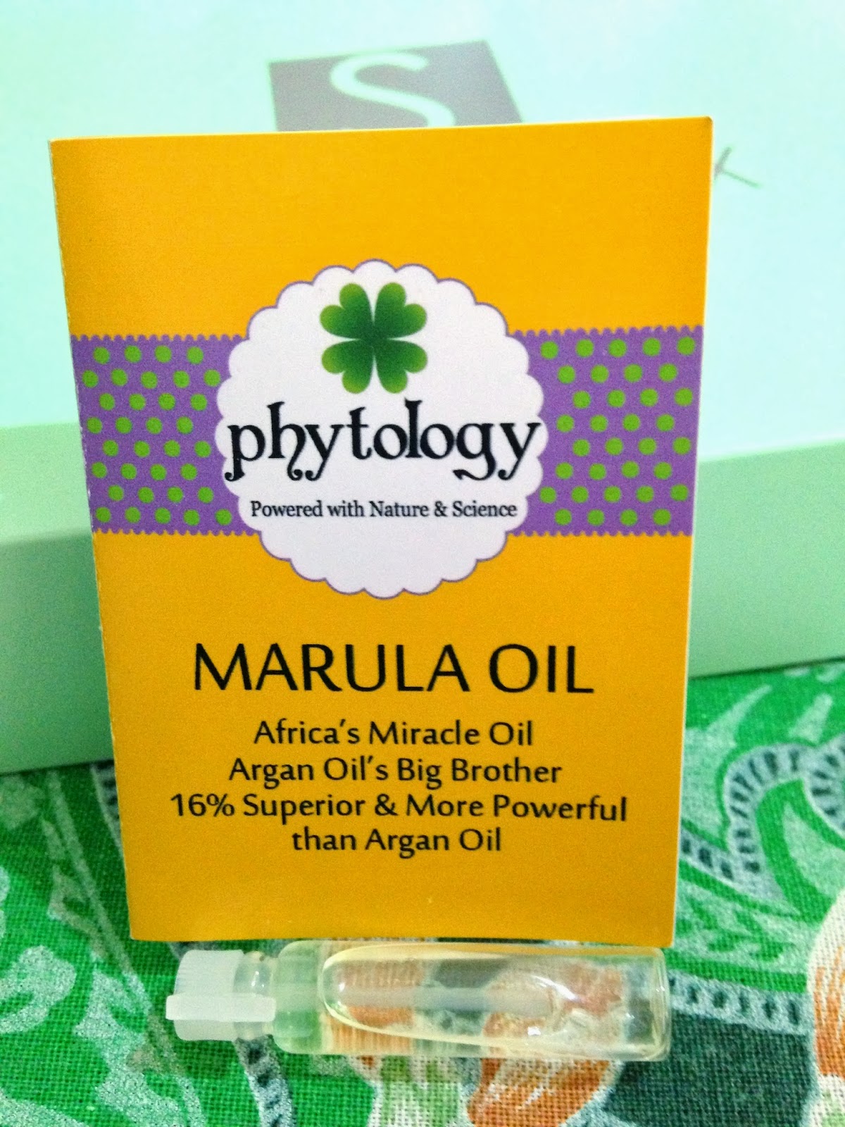 AFTER ARGAN OIL, LET'S MEET MARULA OIL (FACIAL MOISTURIZER