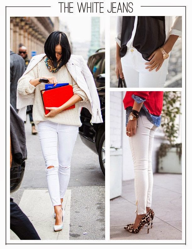 OOTD The White Jeans OOTD Le Jeans Blanc Styled By Farline
