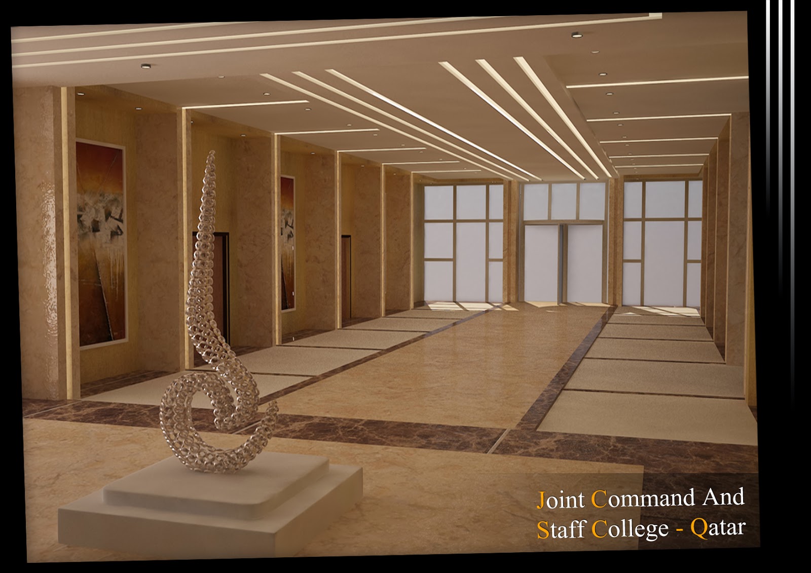 Arch.Michael Boules Interior Design For Private School Qatar
