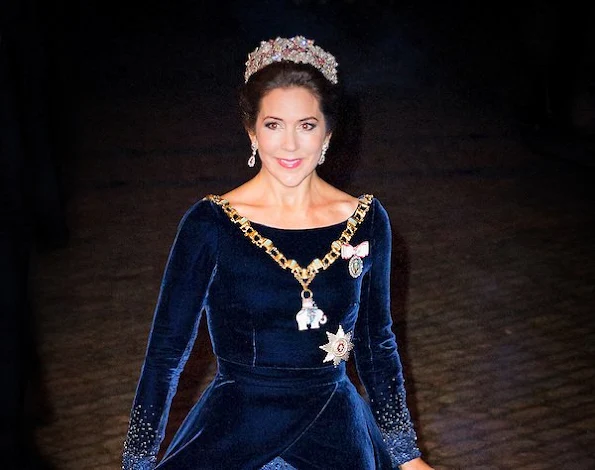 Queen Margrethe and Prince Henrik, Crown Princess Mary and Crown Prince Frederik, Princess Marie and Prince Joachim