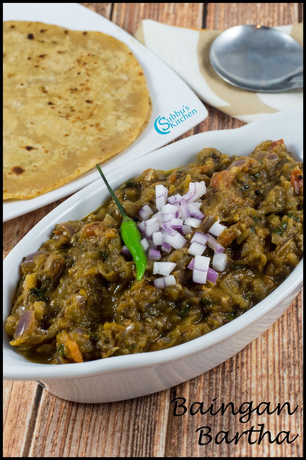 Baingan Bharta Recipe Subbus Kitchen
