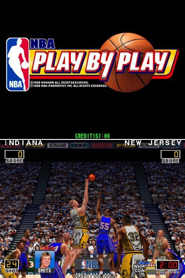 Arcademu Blog NBA PLAY BY PLAY BY KONAMI