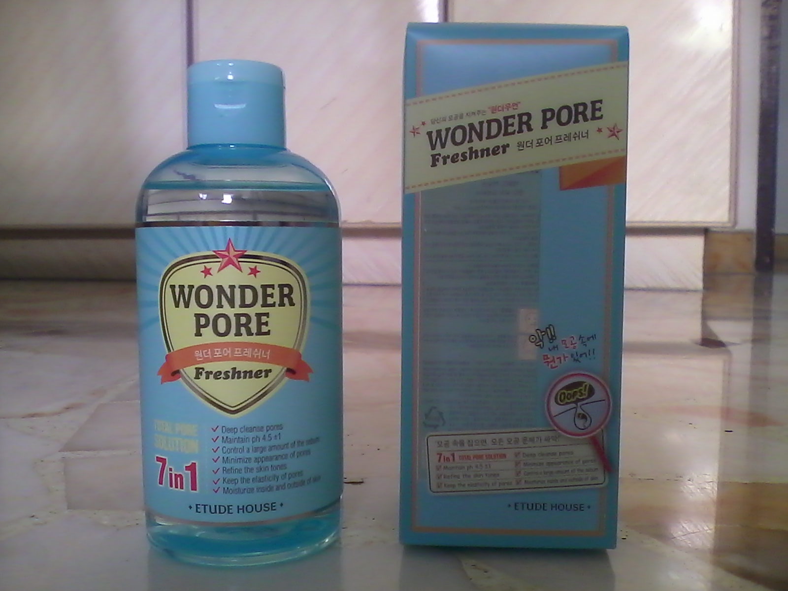 Dear Beauty Diary...: Etude House Wonder Pore Freshner review