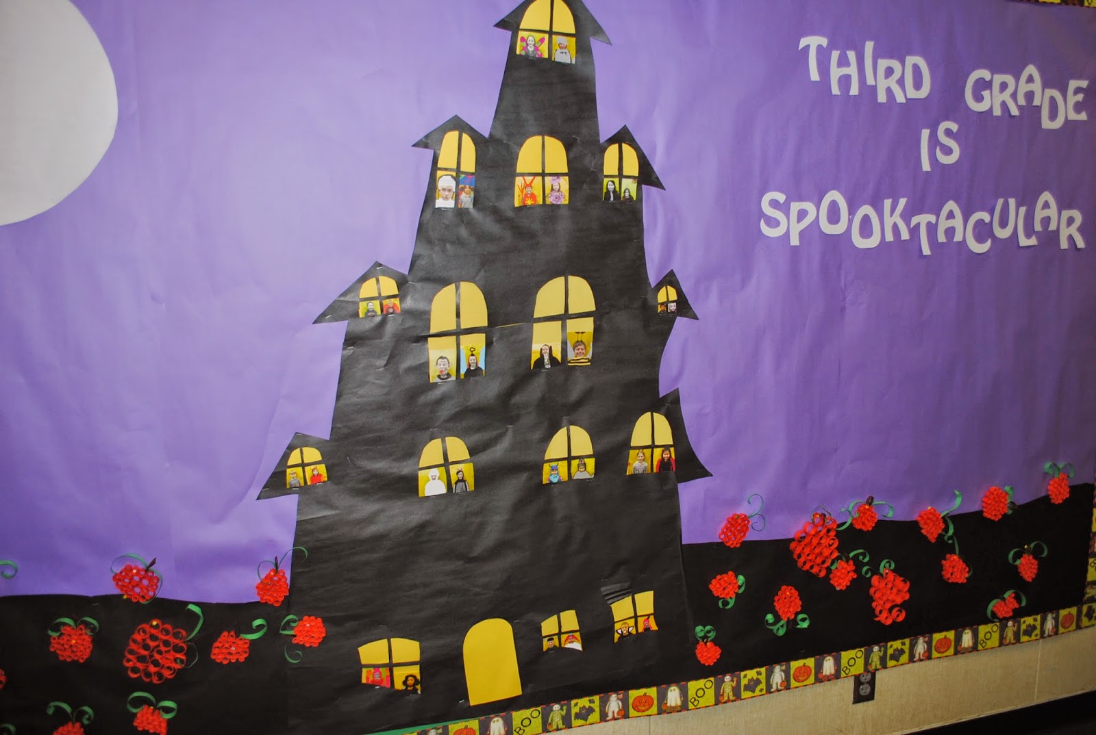 Inspiration for Education Halloween Bulletin Board