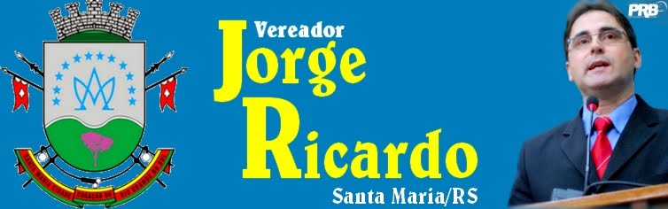 Vereador Jorge Ricardo