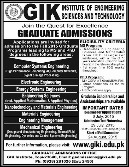 GIK Institute  Events, GIK Institute  Cources, GIK Institute  New admissions, GIK Institute  new results, Admissions In GIK Institute 2015-16, GIK Institute Admissions  2015-16, GIK Institute Location, GIK Institute Ranking in Pakistan, GIK Institute Ranking in hse, GIK Institute Affiliation, GIK Institute Address, GIK Institute Forms, GIK Institute Logo, GIK Institute Offivial website, GIK Institute Videos, GIK Institute updates, GIK Institute graduate program, GIK Institute undergraduate program, GIK Institute Fee structure, GIK Institute New Jobs, GIK Institute Results, GIK Institute tenders, GIK Institute youtube, GIK Institute registrar, GIK Institute Map, GIK Institute News, GIK Institute Pictures, GIK Institute Quota System, GIK Institute Programs, GIK Institute Admissions  2015-16, GIK Institute Faculty,GIK Institute date sheet, GIK Institute wikipedia, GIK Institute World ranking, GIK Institute email address, GIK Institute Contact numbers, GIK Institute entry test, GIK Institute Admissions test, GIK Institute departments, GIK Institute Registration form, GIK Institute Admission Online Form, GIK Institute Workshop, GIK Institute Facebook.GIK Institute  Admission 2015-16, GIK Institute online Admission 2016, GIK Institute ranking, GIK Institute international ranking,GIK Institute ranking in world 2016, GIK Institute prospectus, GIK Institute fee structure, GIK Institute Prospectus 2016, GIK Institute Postgraduate Prospectus, GIK Institute Admission 2016 Last Date Entry Test, GIK Institute world ranking, GIK Institute self finance GIK Institute  Admission frequently asked questions, GIK Institute merit list, GIK Institute first merit list, GIK Institute second merit list, GIK Institute mechanical, University Of Engineering information, GIK Institute admission form, GIK Institute online Form Download, GIK Institute online admission form Full Guidelines. GIK Institute admission requirements