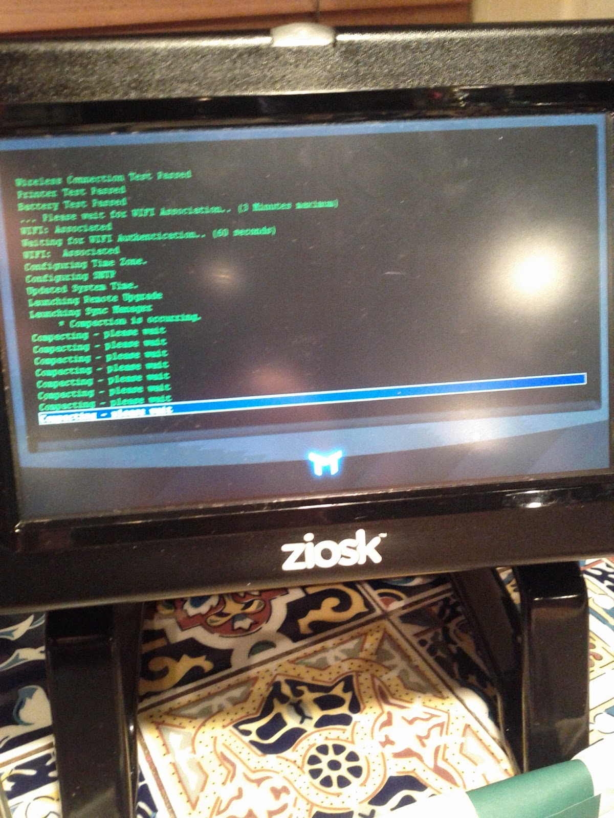 Ziosk Touchscreen at Chili's