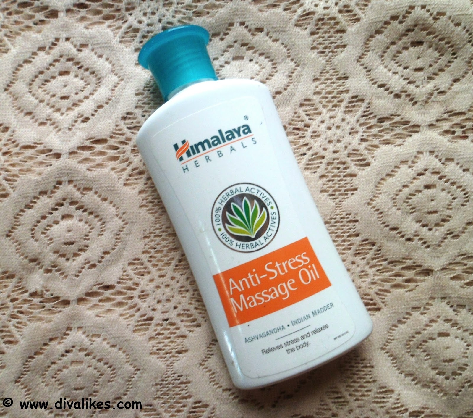 Himalaya Herbals AntiStress Massage Oil Review Diva Likes