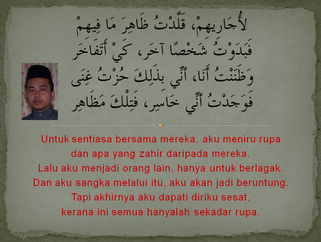 Jeehan alMaliziy KUN ANTA (Jadilah Diri Kamu Sendiri)