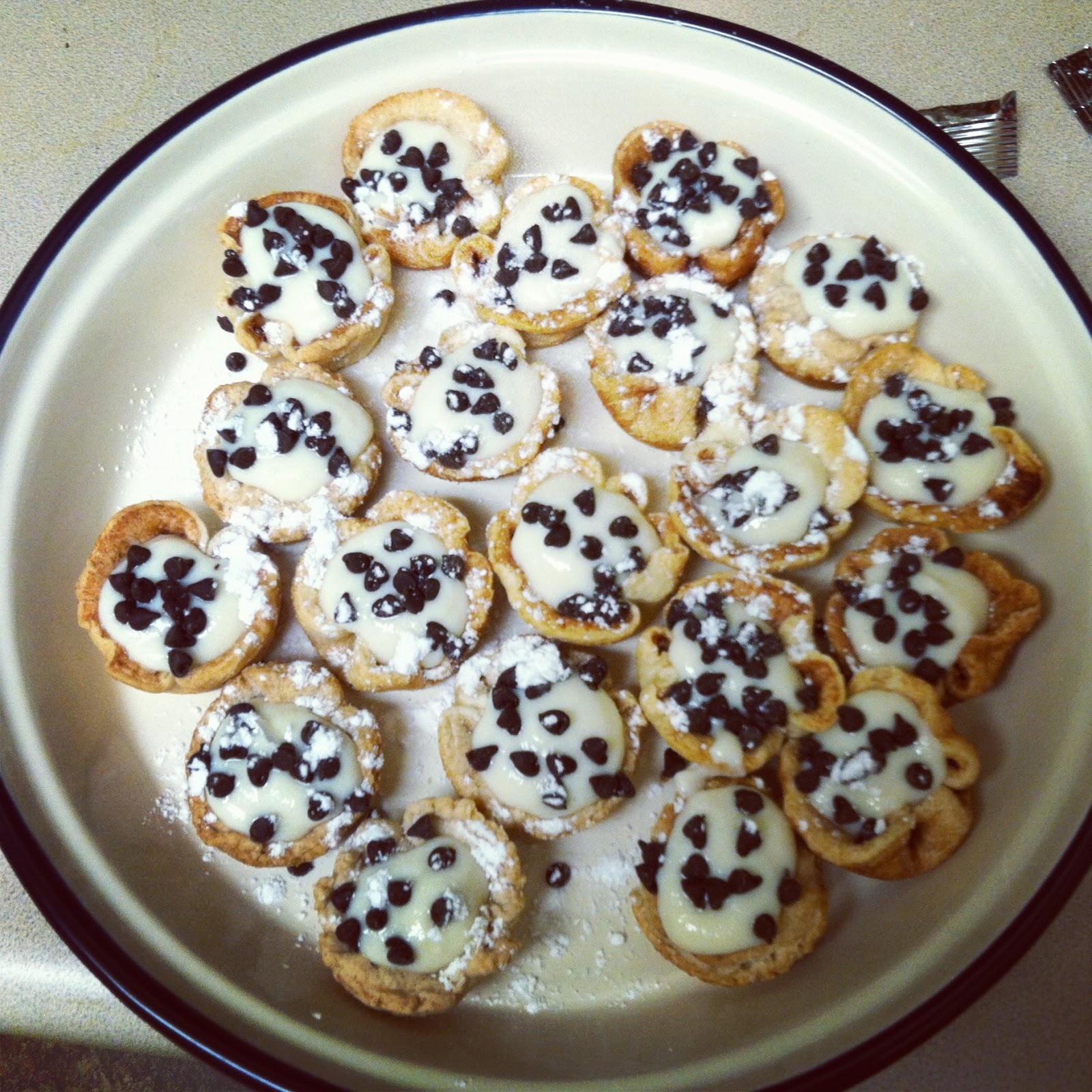 Good Morning, Sweetums. Easy Cannoli Cups