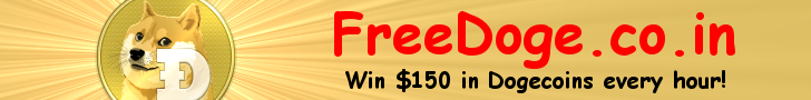 FreeDoge.co.in - Win free dogecoins every hour!