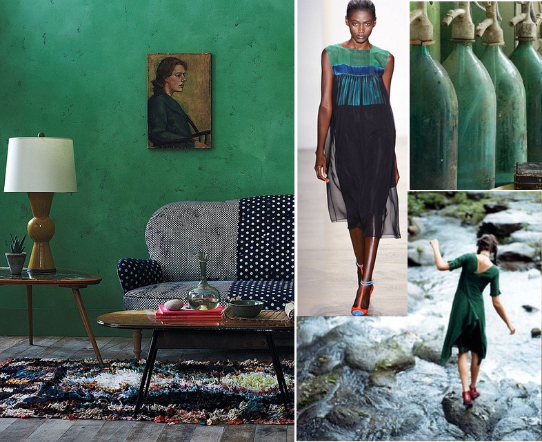 Moonlight Sonata.. Zumrut Yesili Haki / Trendy Fall Color EMERALD