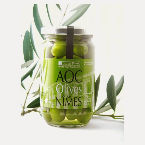 Behind the French Menu French Olives on French Menus.