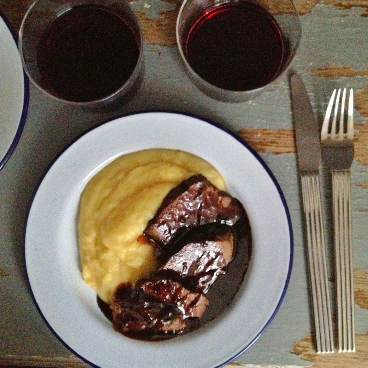 Ox Cheeks in Guinness and Honey Sauce Hot and Chilli