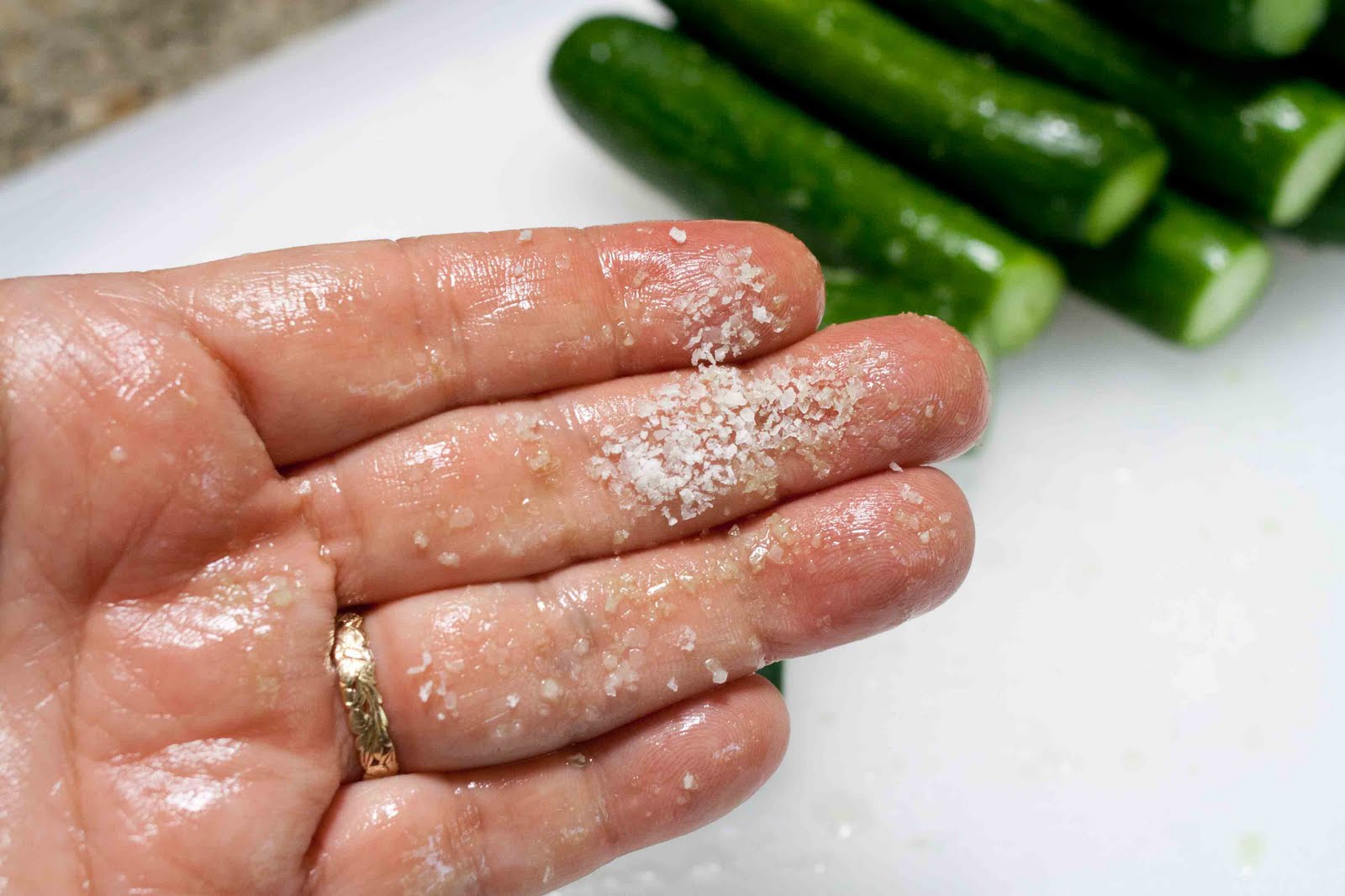 FOODjimoto JapaneseStyle Cucumbers with Sesame Seeds