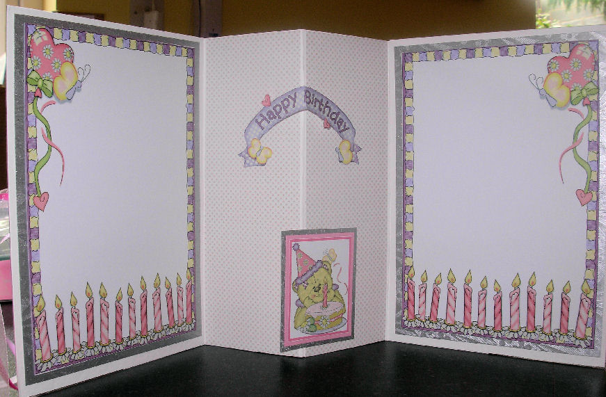 Card Art Kilcoole Tutorials Concertina Book Card Tutorial